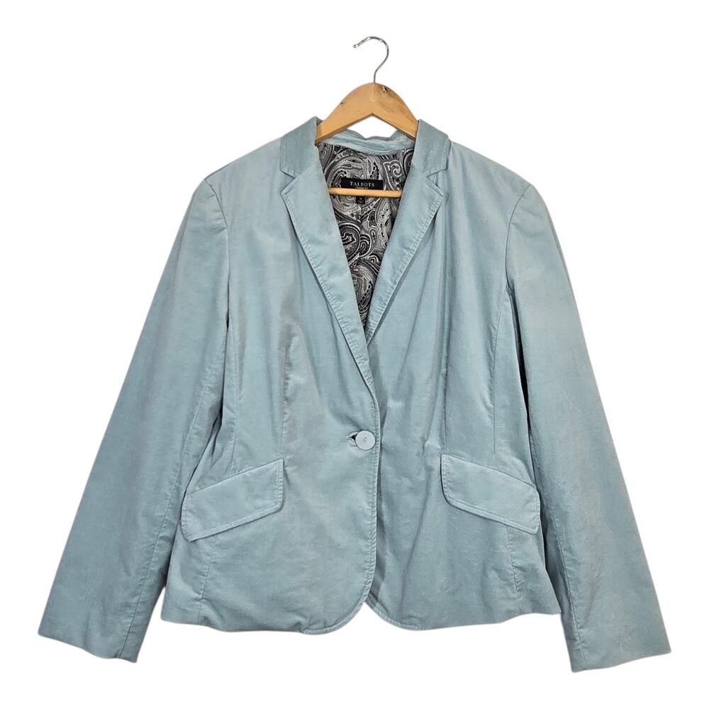 Talbots Sky Blue Women's Blazer